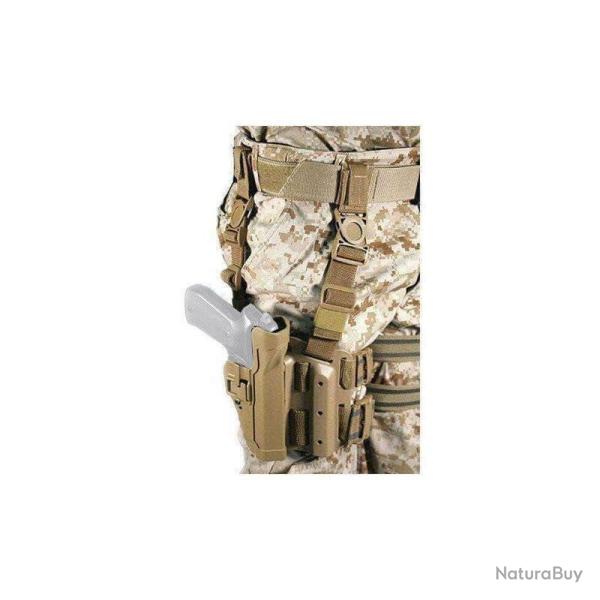 Holster de cuisse Blackhawk Serpa� Level 2 (outlet) Coyote PAMAS G1. Beretta 92 / 96 Droitier