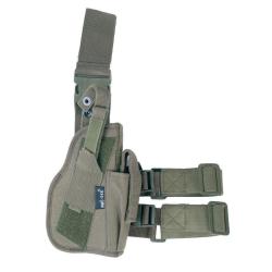 Holster de cuisse Mil-Tec STF03 (destockage) Vert Universel Droitier