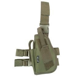 Holster de cuisse Mil-Tec STF03 (destockage) Vert Universel Gaucher