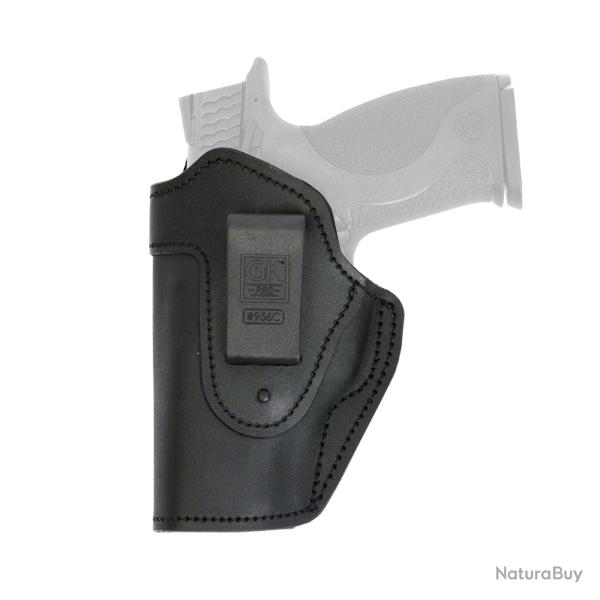 Holster inside GK Pro INDRAX XT40 coussin 3D clip ceinture droitier ou gaucher Noir