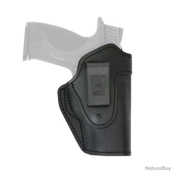 Holster inside GK Pro INDRAX XT40 coussin 3D clip ceinture droitier ou gaucher Noir