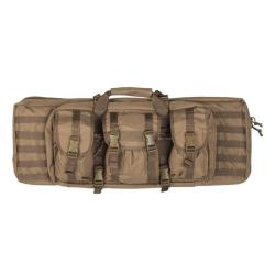 Housse d'arme Mil-Tec Medium 75 cm polyester Oxford PVC &agrave; fermeture &eacute;clair verrouillable et bretelle