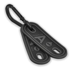 Identifiant de groupe sanguin Hazard 4 BGM Noir AB -