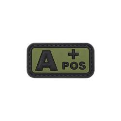 Identifiant de groupe sanguin Mil-Spec ID Vert olive A +