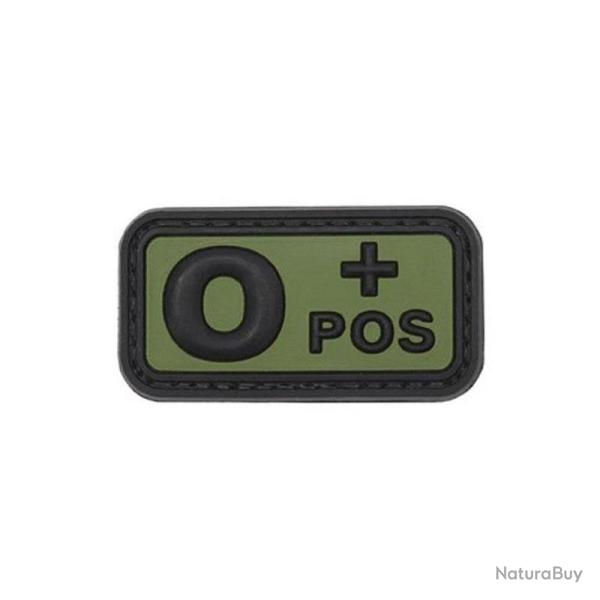 Identifiant de groupe sanguin Mil-Spec ID Vert olive O +