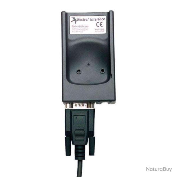 Interface logiciel 4000 pour an�mom�tre Kestrel Meters Noir
