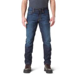 Jeans tactique 5.11 Tactical Defender-Flex coupe &eacute;troite en denim extensible (coton/polyester) Bleu 