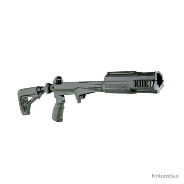 Kit de conversion ch�ssis M4 amortissant FAB Defense pour SKS (7.62) pliant � quad-rail Vert olive S