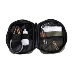 Kit de nettoyage Mil-Tec pour pistolet bo&icirc;tier 15 &times; 12 cm calibres 9 mm 22 38 357 40 et 45 Autre .40