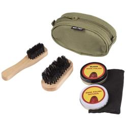 Kit de nettoyage pour chaussures Mil-Tec (outlet) Vert olive