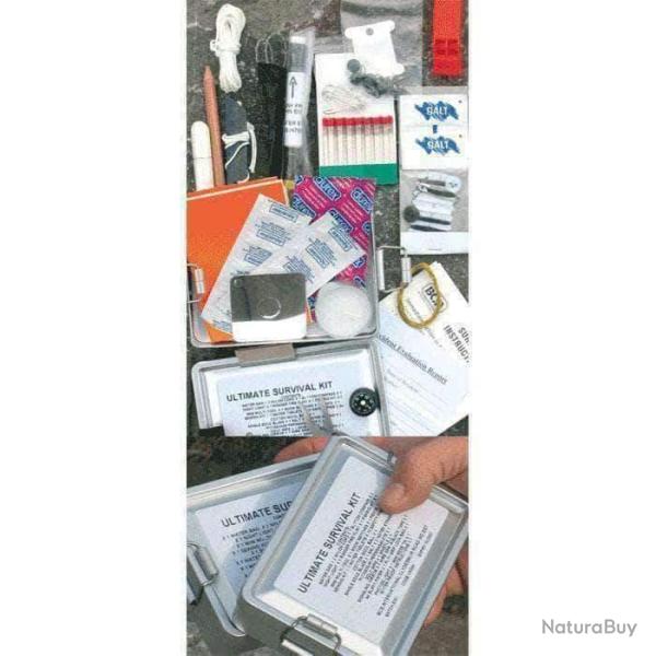 Kit de survie BCB Ultimate en bo�te �tanche homologu� OTAN (version UK Forces) Autre