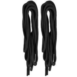 Lacets de rechange Mil-Tec polyester 180 cm Noir 220 cm