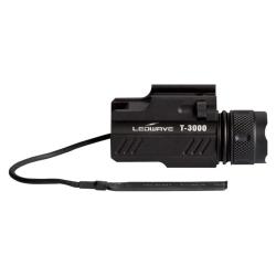 Lampe d'arme Ledwave T-3000 Noir