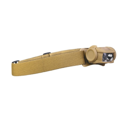 Lampe frontale Mil-Tec LED 4 couleurs 65 lumens 18 heures d'autonomie Coyote