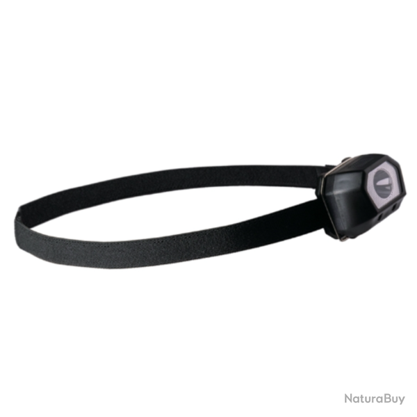 Lampe frontale Mil-Tec LED rechargeable 80 lumens 4 modes Noir