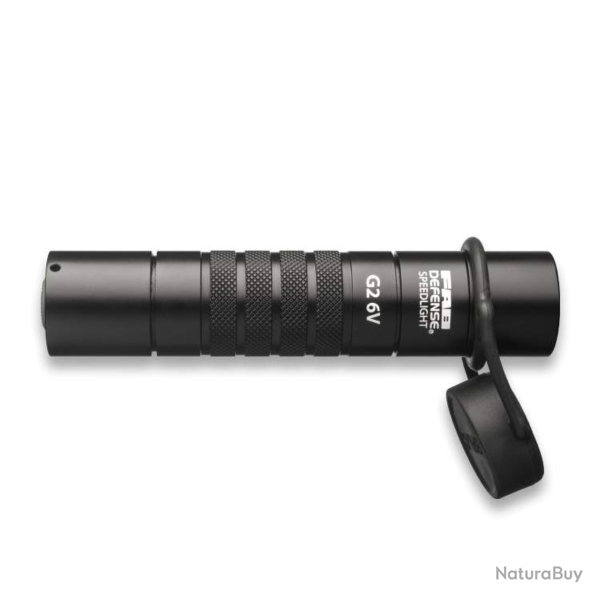 Lampe tactique pour arme FAB Defense Speedlight G2 378 lumens 1 pouce en aluminium (3V/6V) Noir