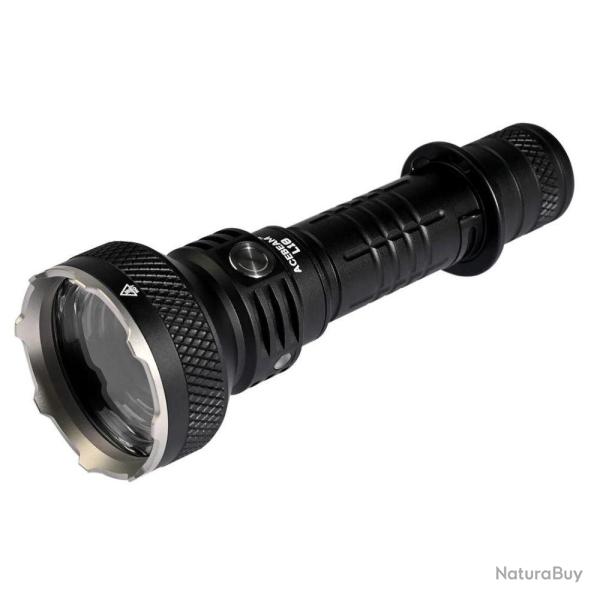 Lampe torche AceBeam L18 - 1500 lm / 1000 m Noir