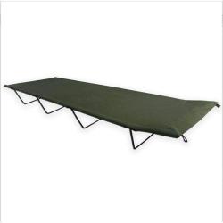 Lit picot Mil-Tec Camp d&eacute;montable polyester Oxford armature acier 180 &times; 60 &times; 19 cm charge 120 kg Ver