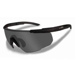 Lunettes balistiques Wiley X Saber Advanced EN.166F verre interchangeable Noir Fum&eacute;
