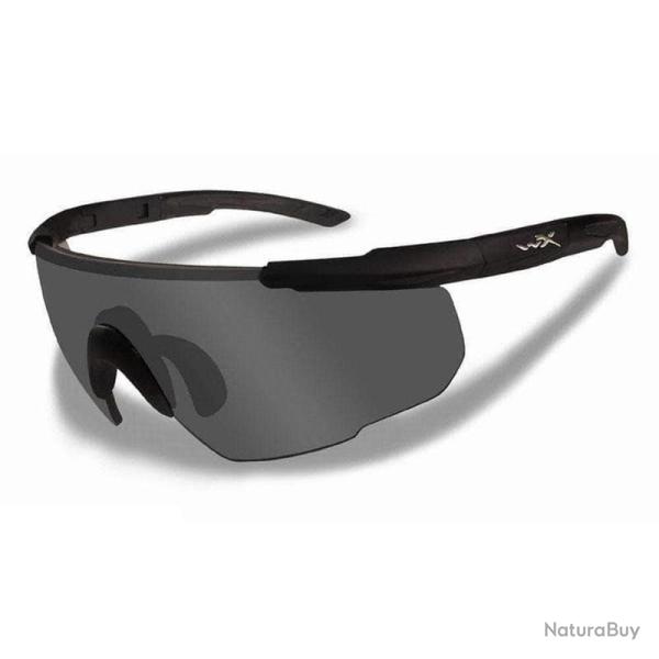 Lunettes balistiques Wiley X Saber Advanced EN.166F verre interchangeable Noir Fum�