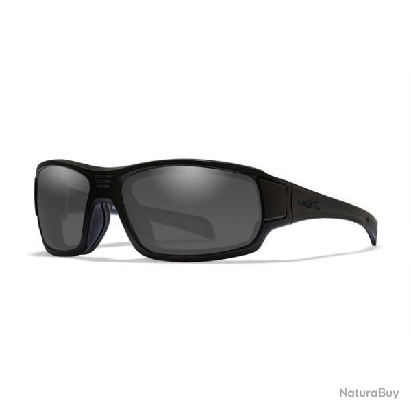 Lunettes balistiques Wiley X WX Breach EN.166F avec joint facial amovible Noir Fum�