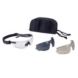 Lunettes Boll&eacute; Safety SI Kit Combat Neutre / Fum&eacute; / CSP