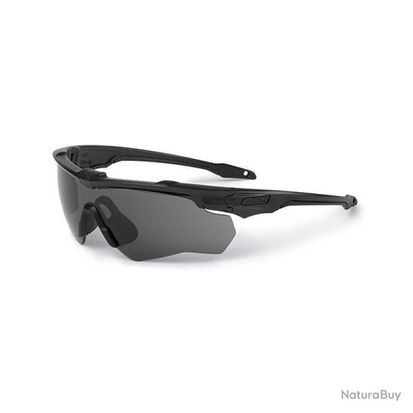 Lunettes de protection balistique ESS Crossblade � �cran interchangeable certifi�es ANSI Z87.1 Noir 