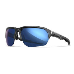 Lunettes de protection Wiley WX JAKL Noir Polaris&eacute; Bleu Miroir