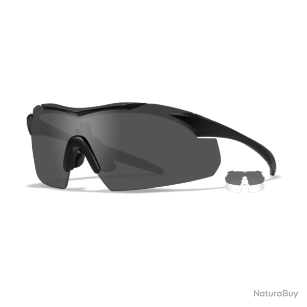 Lunettes Wiley X Vapor Noir Neutre / Fum�