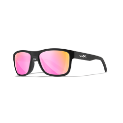 Lunettes Wiley X WX Ovation polaris&eacute;es Captivate avec coques lat&eacute;rales Rose