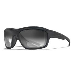 Lunettes Wiley X WX Ozone &agrave; teinte variable avec joint facial amovible Photochromique Fum&eacute; Noir