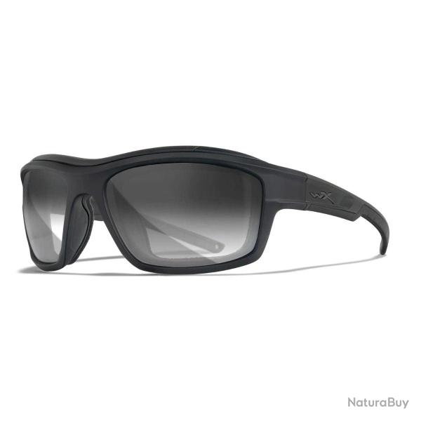Lunettes Wiley X WX Ozone � teinte variable avec joint facial amovible Photochromique Fum� Noir
