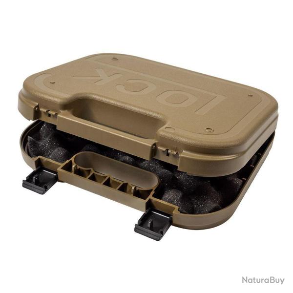 Malette pour arme Glock Coyote