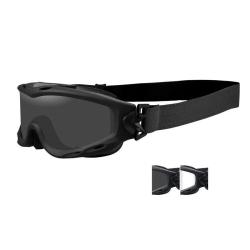 Masque balistique Wiley X Spear Noir Neutre / Fum&eacute;