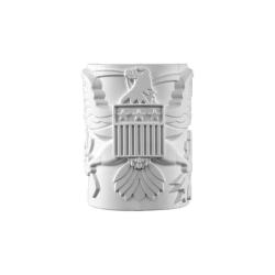 Masque pour poign&eacute;e MOJO FAB Defense Mojo Cover Emblem Blanc