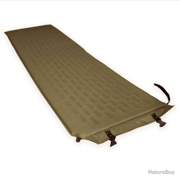 Matelas auto-gonflant Mil-Tec Thermo Waffle 186 � 53 � 2,5 cm 876 g polyester enduit PVC Coyote
