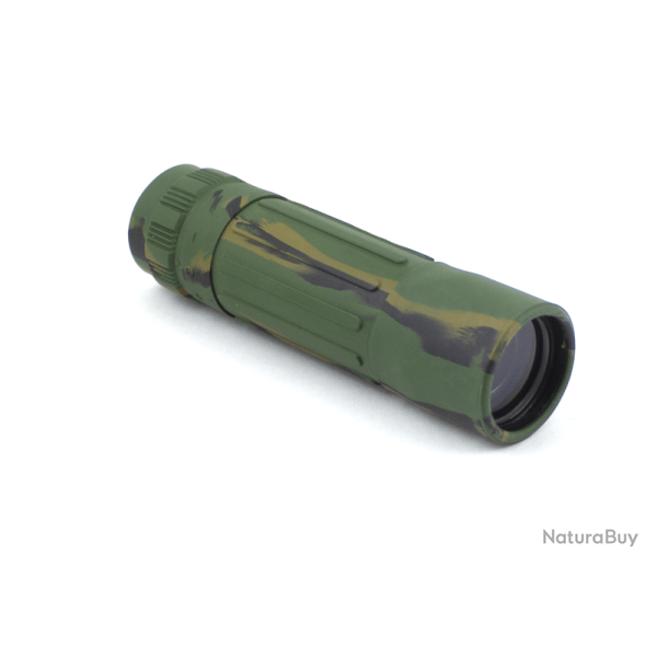 Monoculaire Mil-Tec 10�25 objectif 25 mm champ 101 m/1000 m pupille 2,48 mm avec housse Woodland