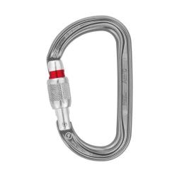 Mousqueton d'escalade Petzl AMD Screw Lock Gris