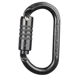 Mousqueton d'escalade Petzl Oxan Triact Lock Noir