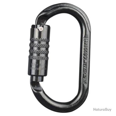 Petzl - Mousqueton Oxan Screw-Lock Noir