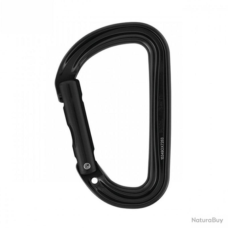 Lot De 2 Mousquetons Escalade à Verrouillage – Alliage, 25 KN, Charge 5500 Lbs, Pour Hamac, Camping, Randonnée