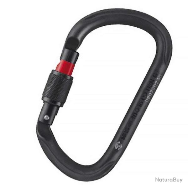 Mousqueton d'escalade Petzl Vulcan Screw Lock Noir