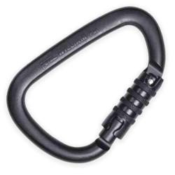 Mousqueton d'escalade Petzl William Triact Lock Noir
