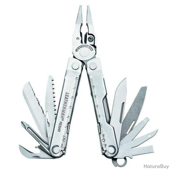 Outil Leatherman Rebar Noir