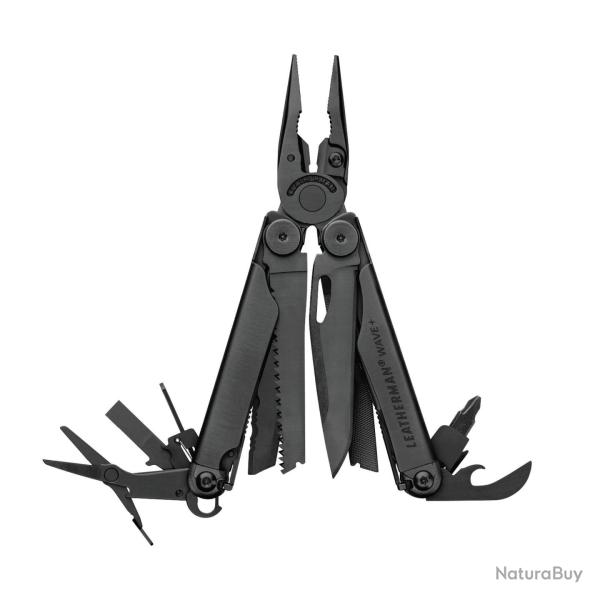 Outil Leatherman Wave Plus Noir