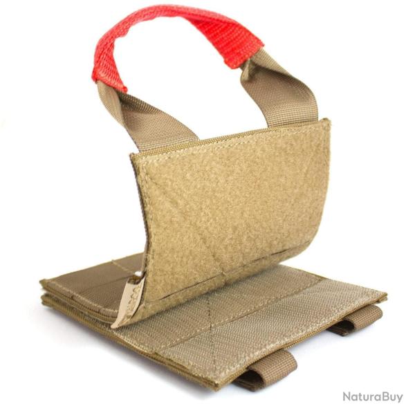 Panneau MOLLE � d�tachement rapide RIP AWAY Bulldog Tactical Gear Coyote