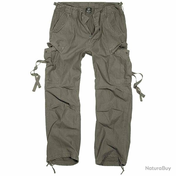 Pantalon Brandit M-65 Vintage Vert olive - S