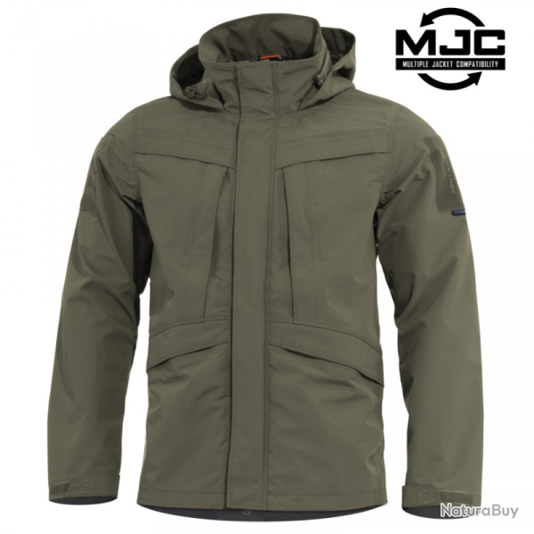 Parka de pluie Pentagon Hurricane membrane Ydor|Tec 10 000 mm coutures �tanch�es compatible doublure
