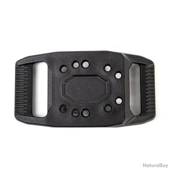Passant de ceinturon Blackhawk T-Series 2-Slot Belt Loop Noir