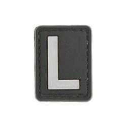 Patch de Lettre Morale Blanc